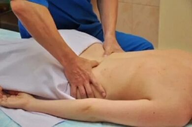 massage as a treatment for thoracic tumor