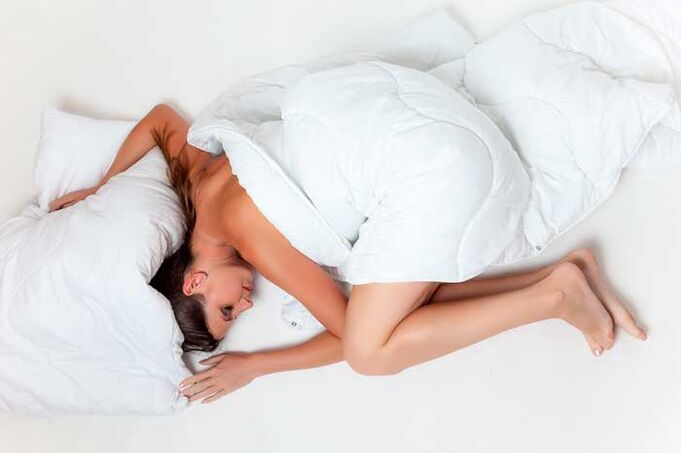 Improper sleeping position is the cause of neck pain