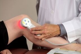 Laser treatment for dry joints