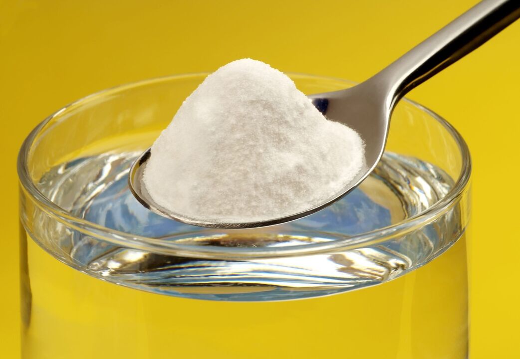 Take soda internally to enlarge the penis